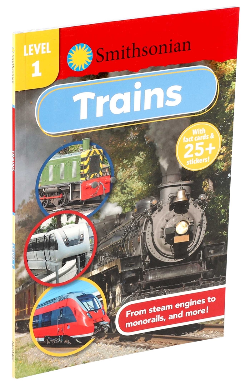 Smithsonian Reader Level 1: Trains/Product Detail/Adult Books