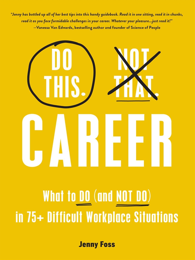 Do This, Not That: Career/Product Detail/Self Help & Personal Development