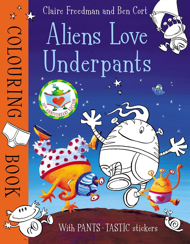 Aliens Love Underpants Colouring Book/Product Detail/Kids Colouring