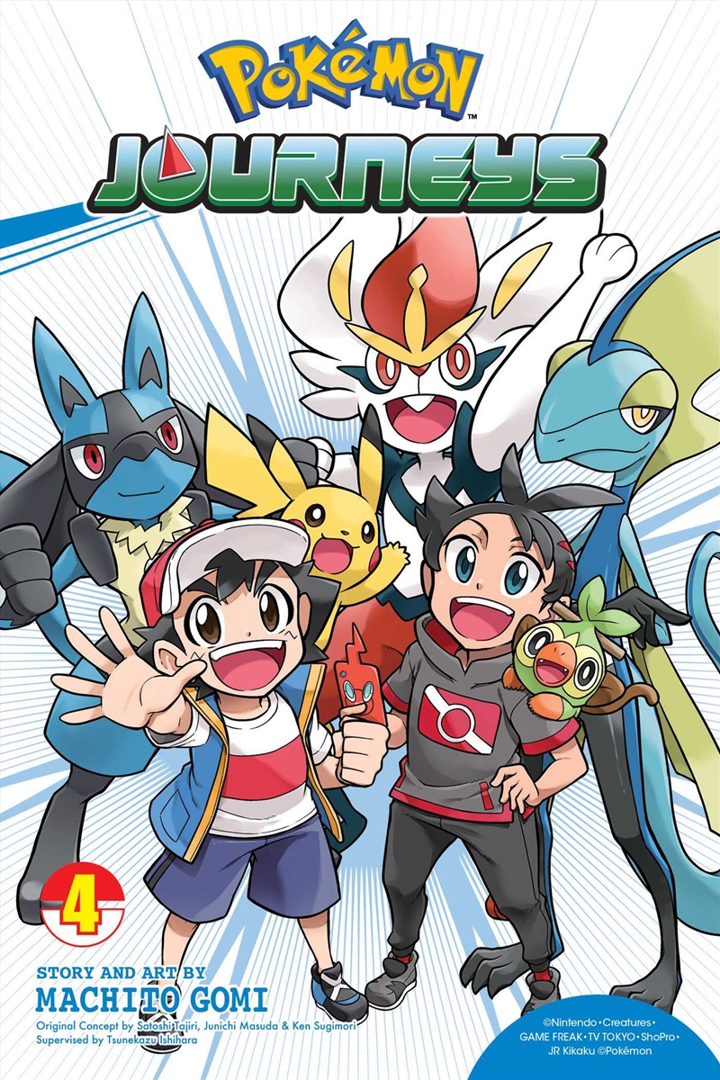 Pokemon Journeys, Vol. 4/Product Detail/Manga