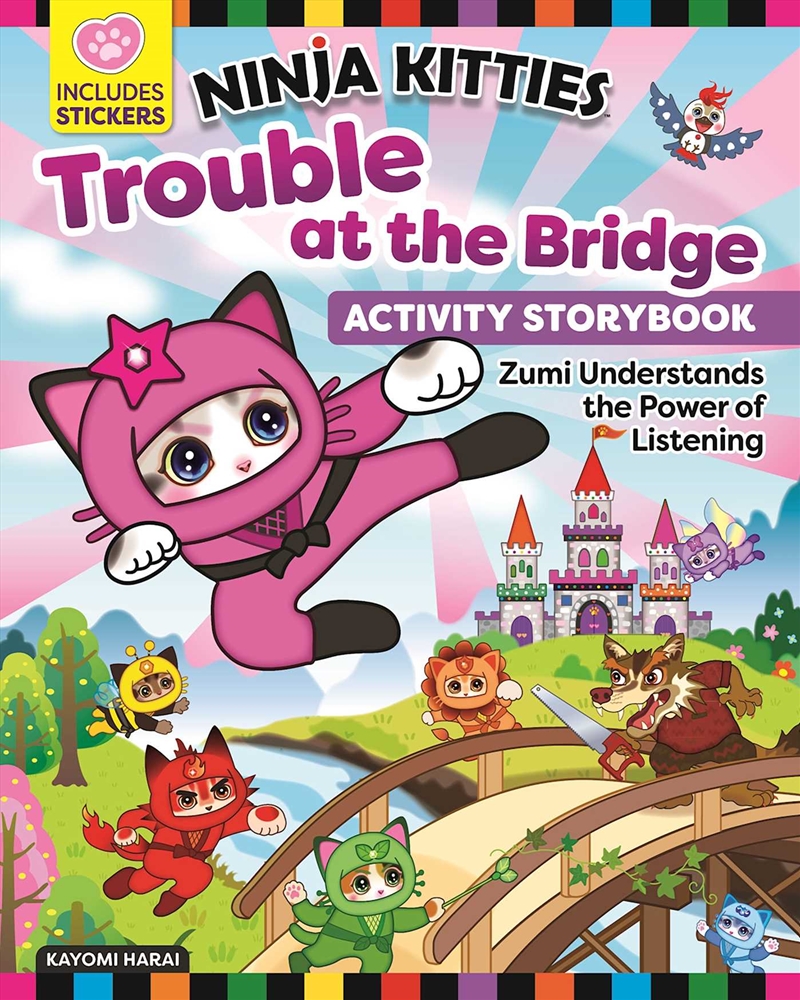 Ninja Kitties Trouble At The Bridge Activity Storybook/Product Detail/Kids Activity Books