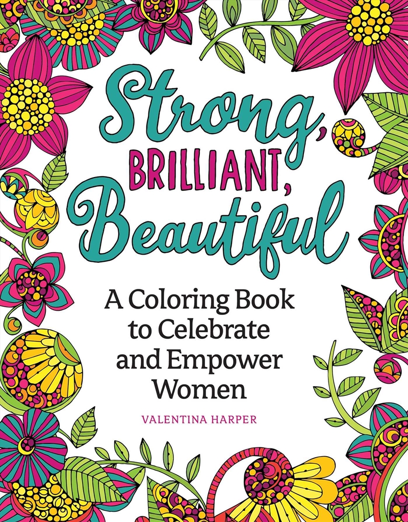 Strong, Brilliant, Beautiful/Product Detail/Adults Colouring