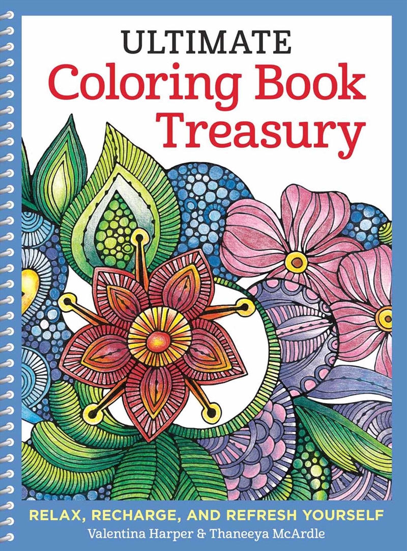 Ultimate Coloring Book Treasury/Product Detail/Adults Colouring