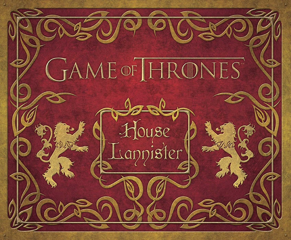 Game of Thrones: House Lannister Deluxe Stationery Set/Product Detail/Notebooks & Journals