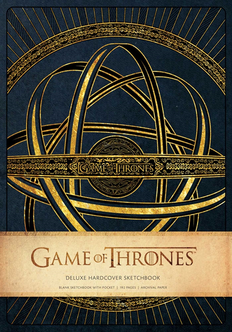 Game of Thrones: Deluxe Hardcover Sketchbook/Product Detail/Notebooks & Journals