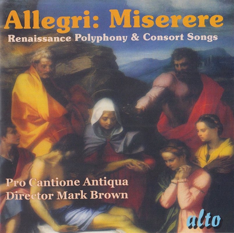 Miserere Renaissance Polyphony & Part Songs/Product Detail/Classical