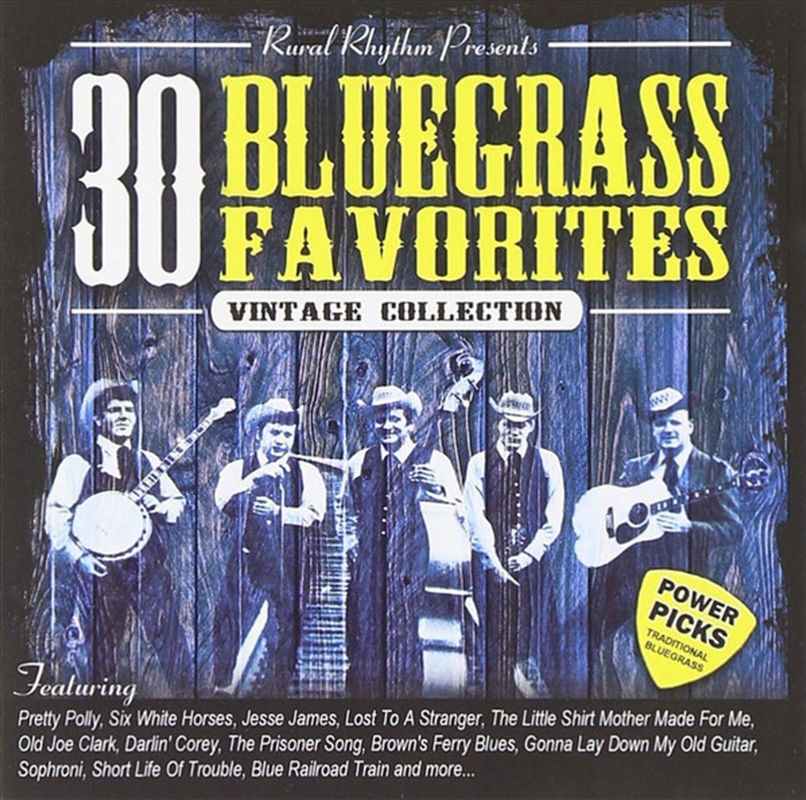 30 Bluegrass Favorites Power Picks: Vintage/Product Detail/Folk