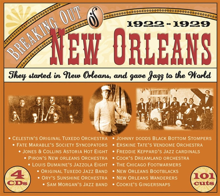 Breaking Out Of New Orleans 1922 - 1929/Product Detail/Jazz