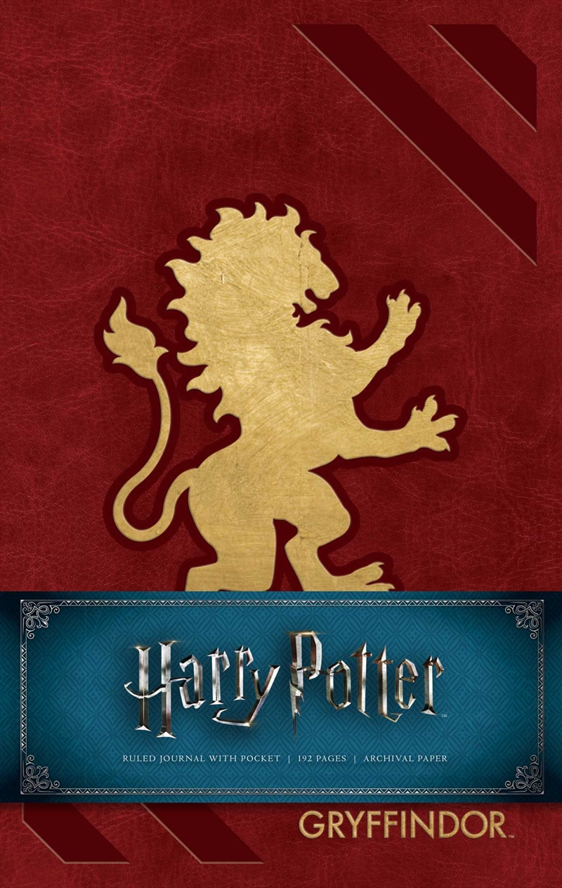 Harry Potter: Gryffindor Hardcover Ruled Journal/Product Detail/Notebooks & Journals