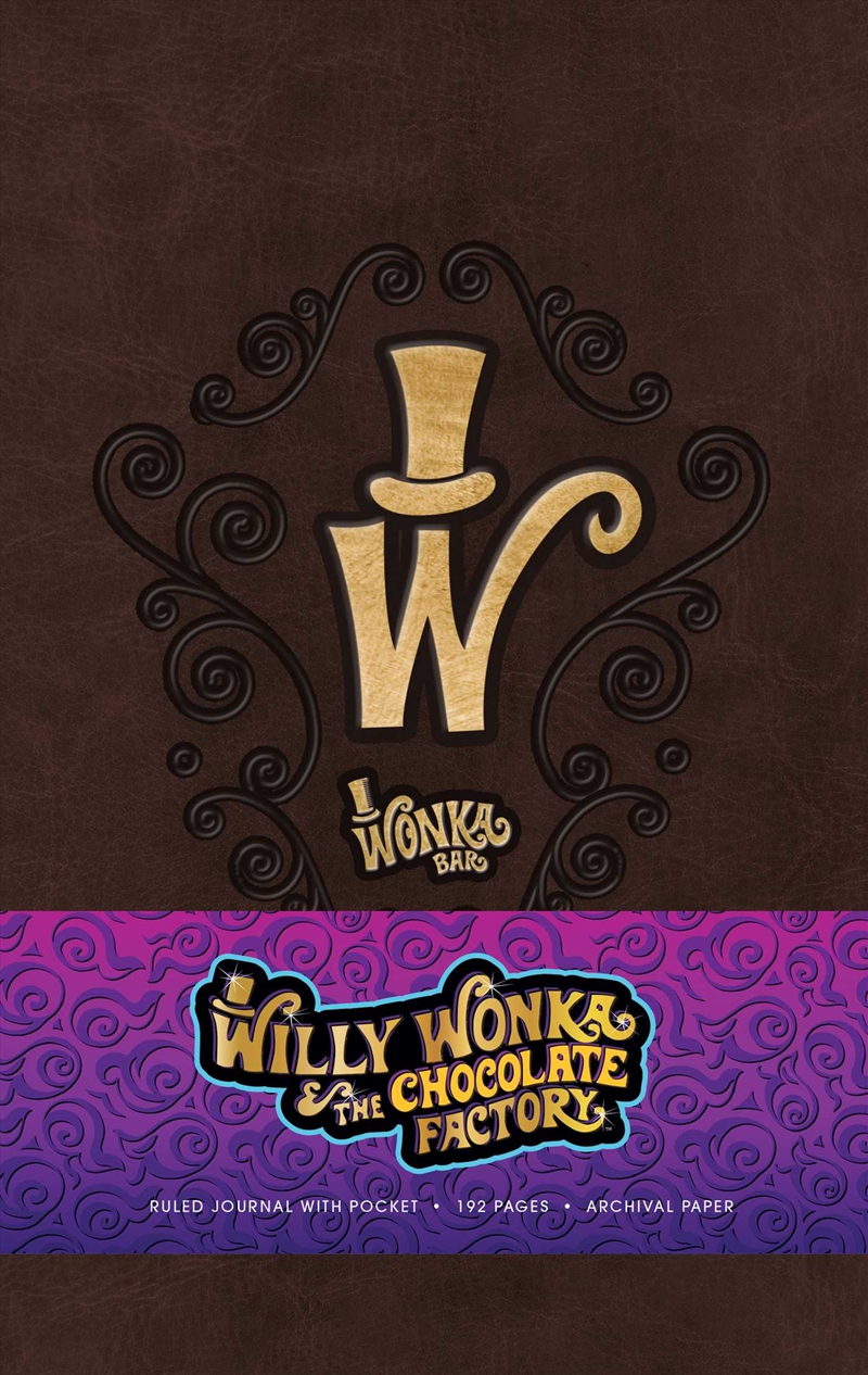Willy Wonka Hardcover Ruled Journal/Product Detail/Notebooks & Journals