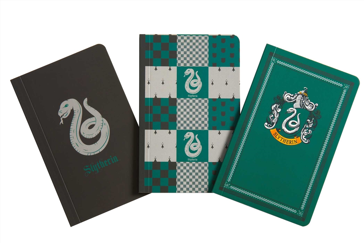 Harry Potter: Slytherin Pocket Notebook Collection (Set of 3/Product Detail/Notebooks & Journals