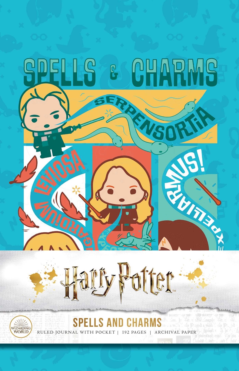 Harry Potter: Spells and Charms Hardcover Ruled Journal/Product Detail/Notebooks & Journals