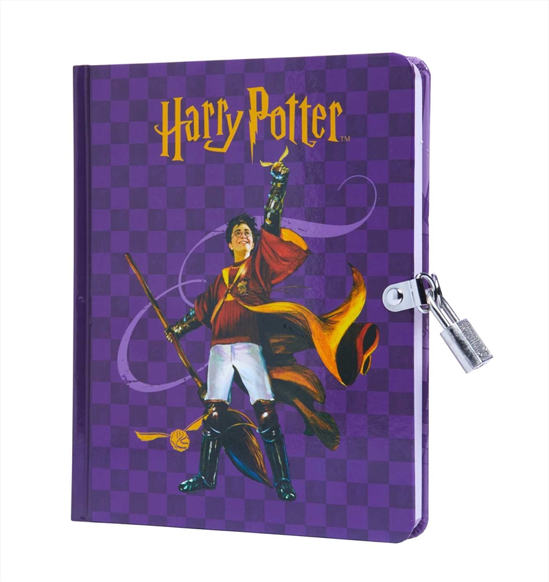 Harry Potter: Quidditch Lock & Key Diary/Product Detail/Notebooks & Journals