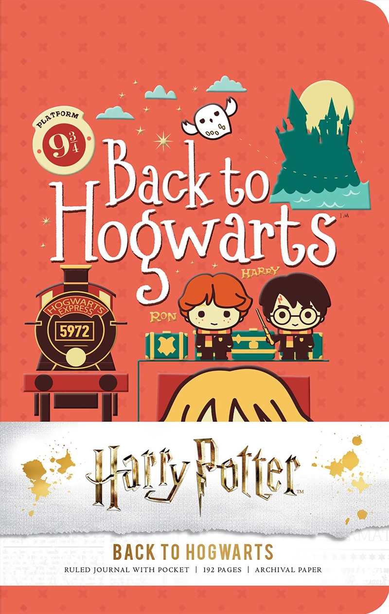 Harry Potter: Back to Hogwarts Ruled Pocket Journal/Product Detail/Notebooks & Journals