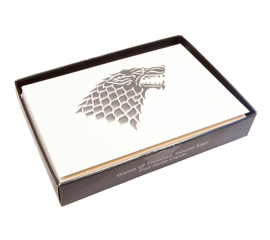 Game of Thrones: House Sigil Foil Note Cards/Product Detail/Notebooks & Journals