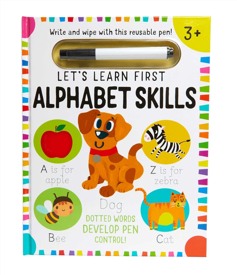 Let's Learn: First Alphabet Skills (Write and Wipe)/Product Detail/Kids Educational