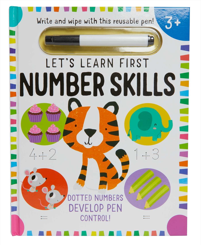 Let's Learn: First Number Skills (Write and Wipe)/Product Detail/Kids Educational