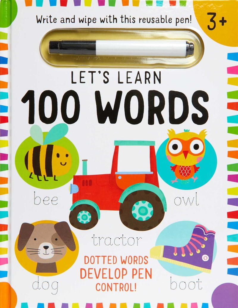 Let's Learn: First 100 Words (Write and Wipe)/Product Detail/Kids Educational