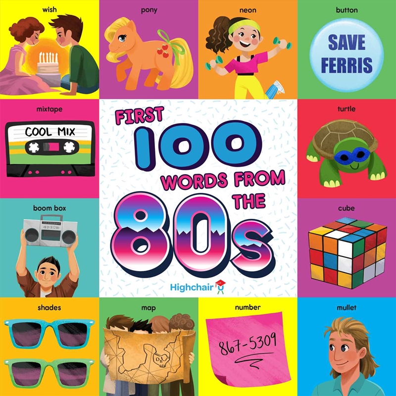 First 100 Words From the 80's (Highchair U)/Product Detail/Childrens
