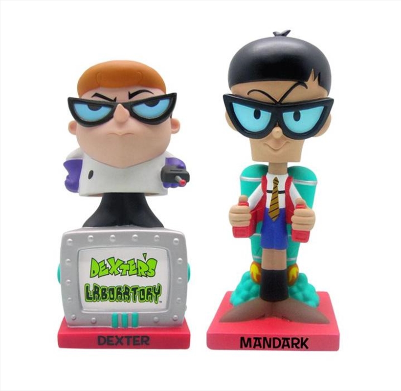 Dexter And Mandark Wacky Wobbler/Product Detail/Figurines
