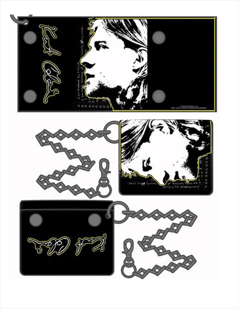 Kurt Cobain Wallet With Chain/Product Detail/Wallets