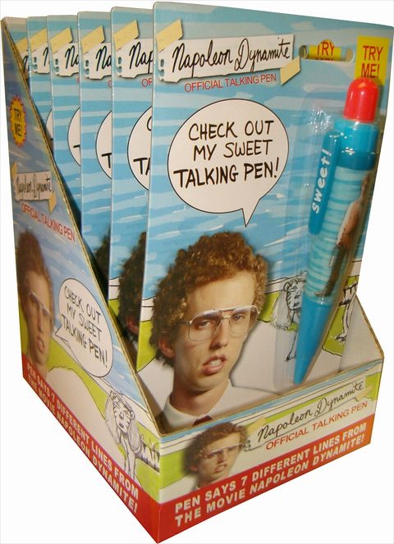 Talking Napolean Dynamite Pen/Product Detail/Pens, Markers & Highlighters