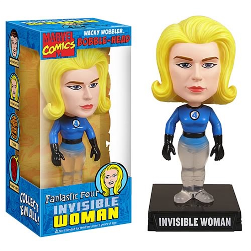 Invisible Girl Wacky Wobbler/Product Detail/Funko Collections