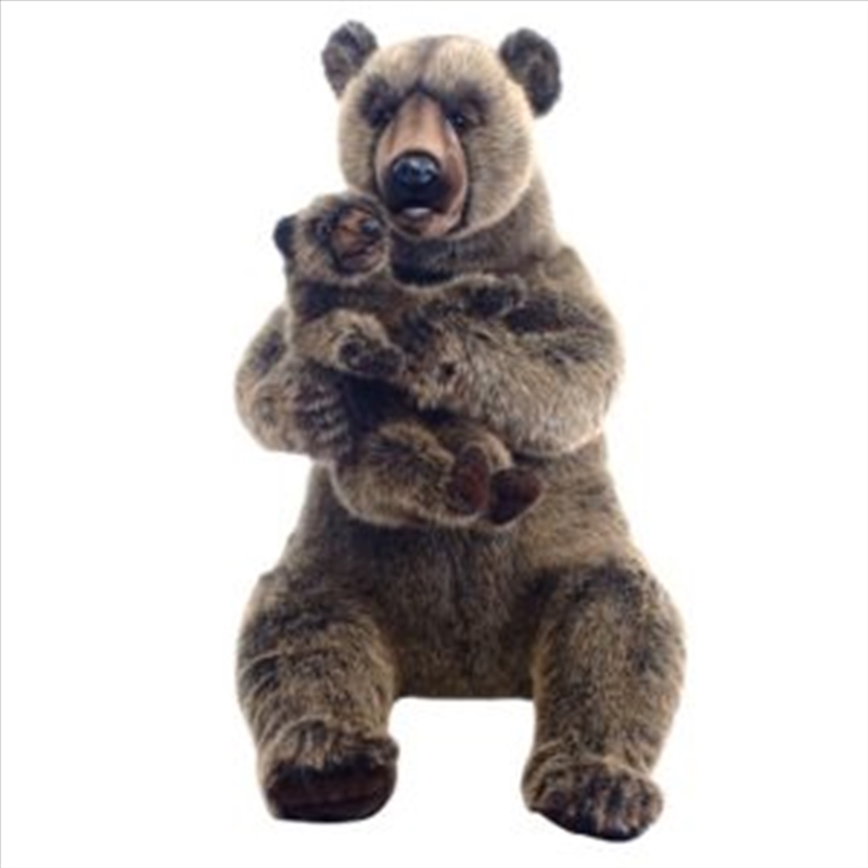 Grizzly Mama & Cub 74cm H/Product Detail/Plush Toys