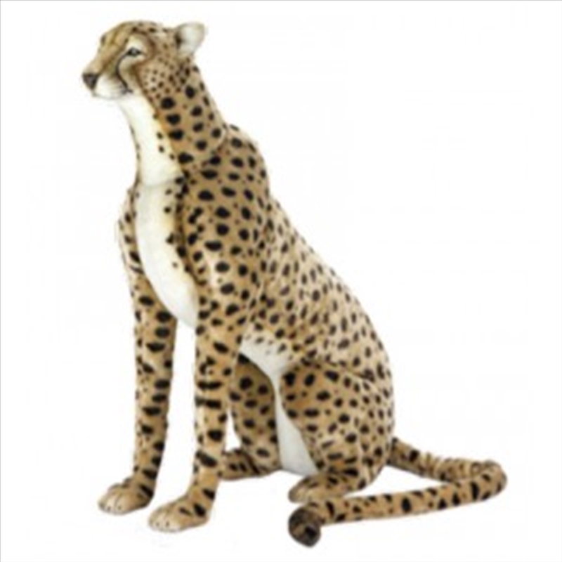 Cheetah Jacquard Sitting 110cm L/Product Detail/Plush Toys