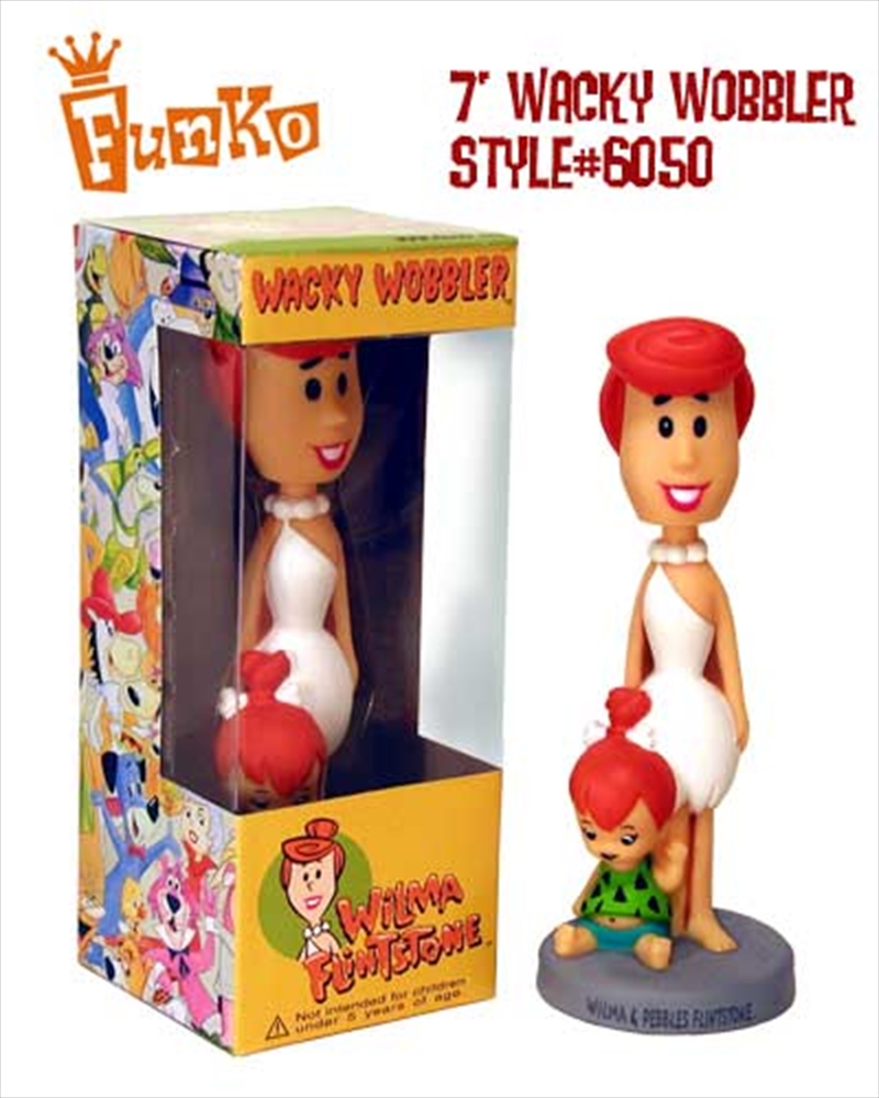 Wilma Flintstone Wacky Wobbler/Product Detail/Figurines