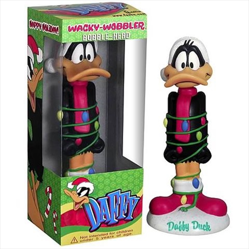 Daffy Duck Christmas Wacky Wobbler/Product Detail/Figurines