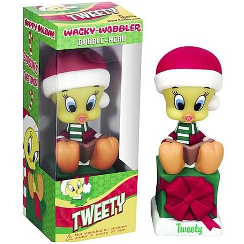 Tweety Bird Christmas Wacky Wobbler/Product Detail/Figurines