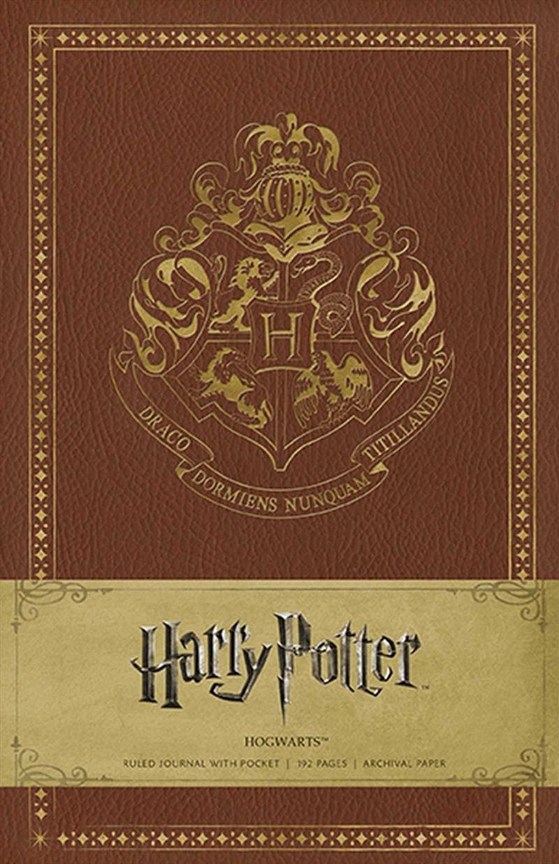 Harry Potter Hogwarts Hardcover Ruled Journal/Product Detail/Notebooks & Journals