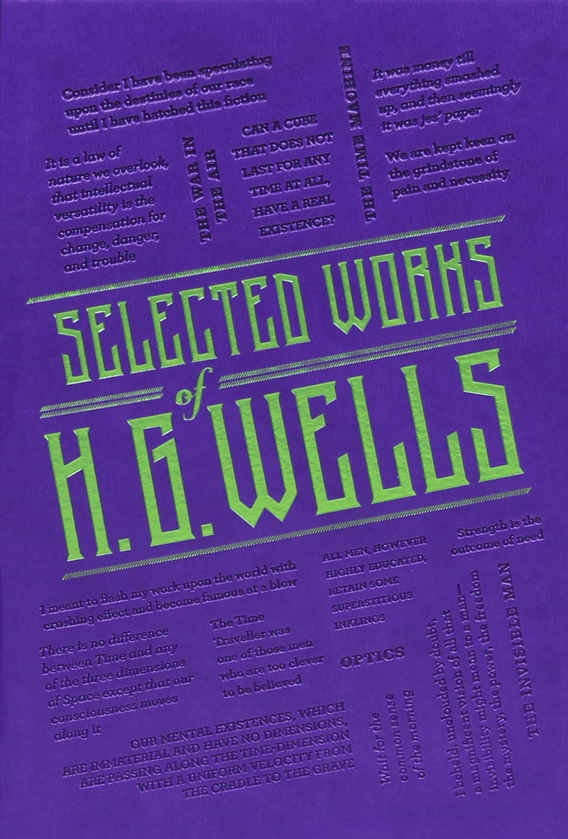 Selected Works of H. G. Wells/Product Detail/General Fiction Books