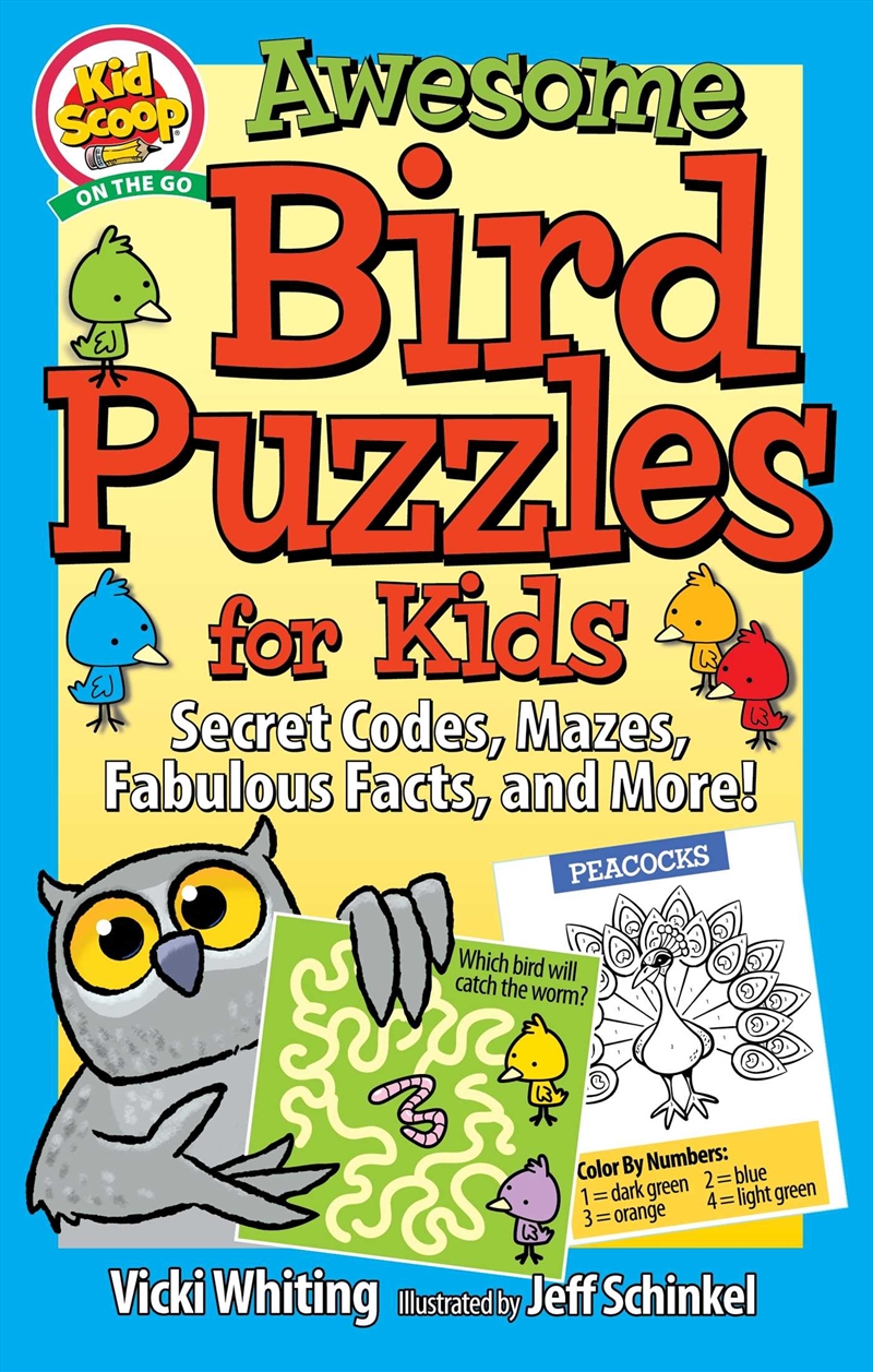 Awesome Bird Puzzles for Kids/Product Detail/Kids Activity Books