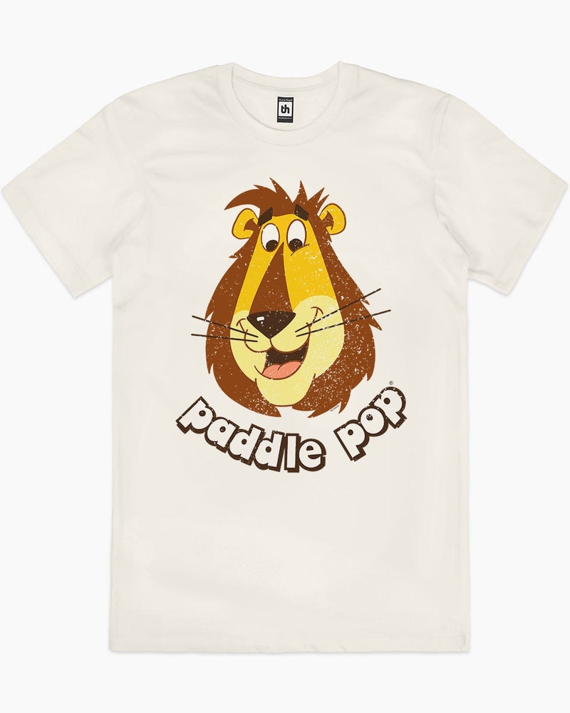 Paddle Pop Lion Tshirt - Men's - Natural - Size S/Product Detail/Shirts