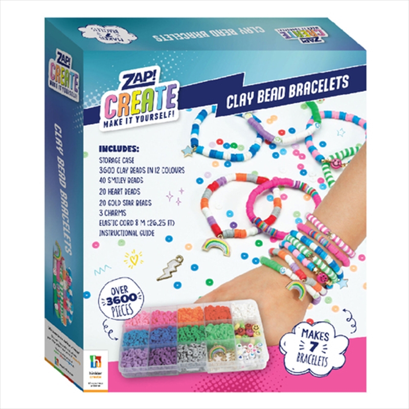 Zap! Extra Create Clay Bead Bracelets Craft Activity Kit/Product Detail/Kids Activity Books