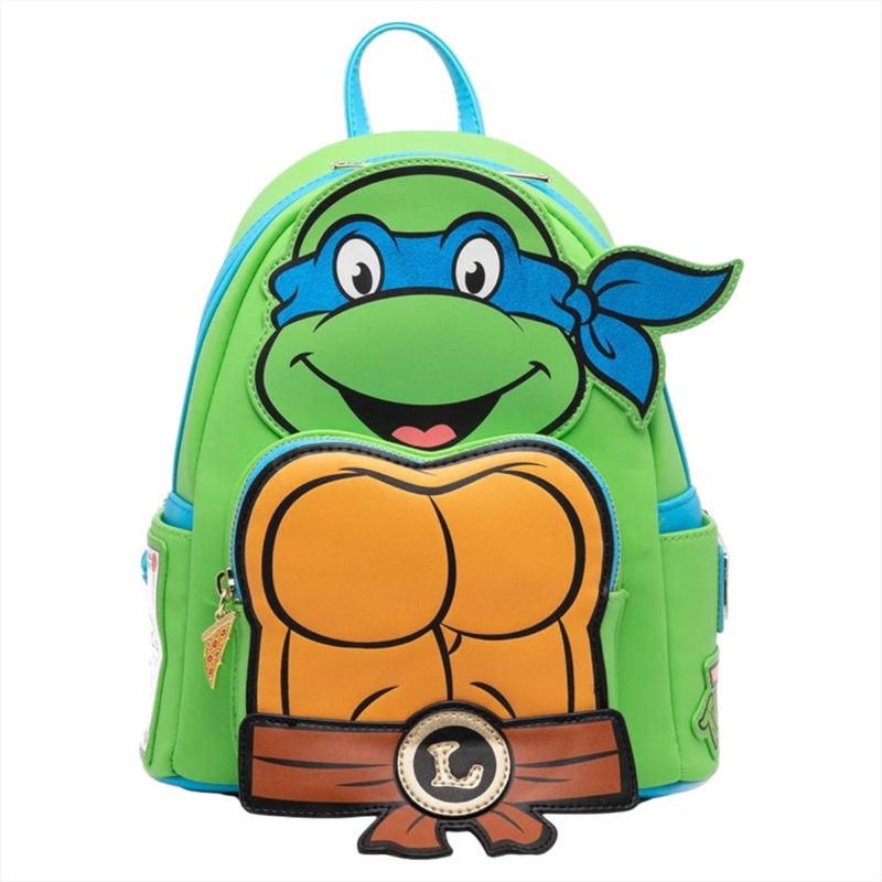 Loungefly Teenage Mutant Ninja Turtles (TV 1987) - Leonardo US Exclusive Cosplay Mini Backpack [RS]/Product Detail/Bags