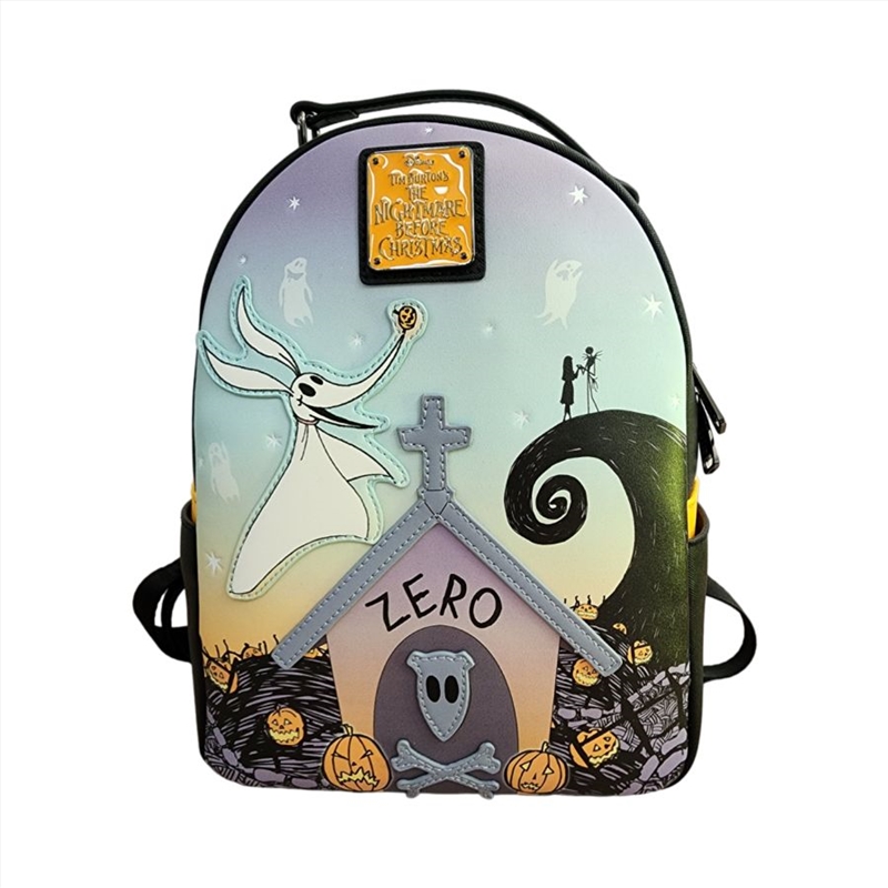 Loungefly Nightmare Before Christmas - Zero Graveyard US Exclusive Mini Backpack [RS]/Product Detail/Bags