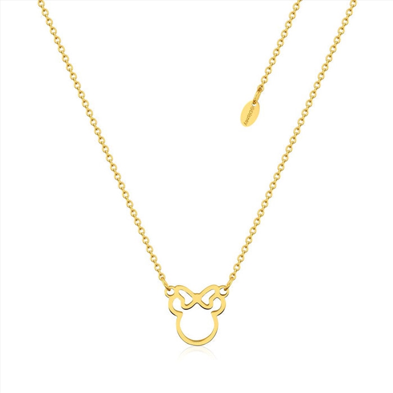 Disney Minnie Mouse Outline Necklace/Product Detail/Jewellery