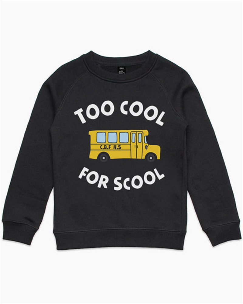 Too Cool For School Kids Jumper - Black - Size 12/Product Detail/Outerwear
