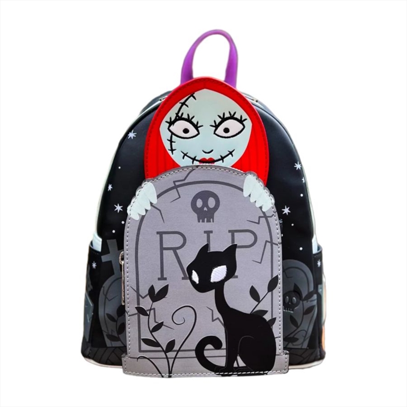 Loungefly Nightmare Beofre Christmas - Sally Cemetery US Exclusive Mini Backpack [RS]/Product Detail/Bags