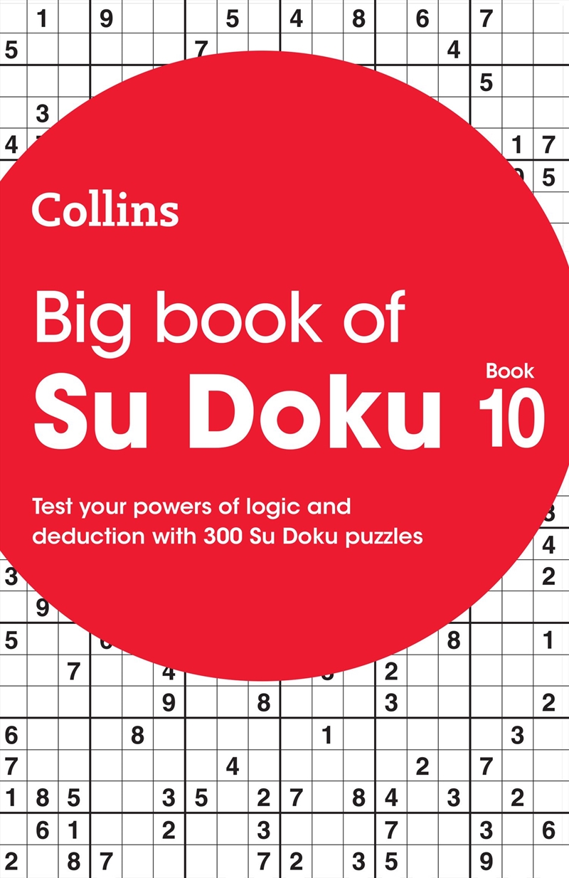 Big Book Of Su Doku 10/Product Detail/Adults Activity Books