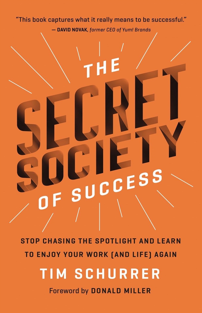 Secret Society Of Success/Product Detail/Business Leadership & Management