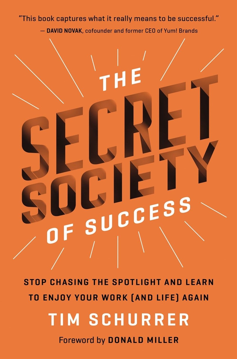 Secret Society Of Success/Product Detail/Business Leadership & Management