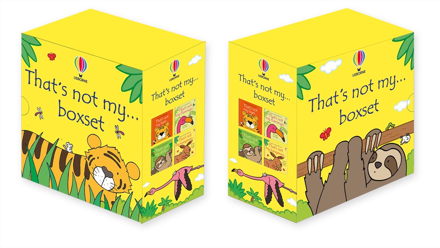 Thats Not My Flamingo Sloth Tiger Kangaroo Box Set/Product Detail/Childrens Fiction Books