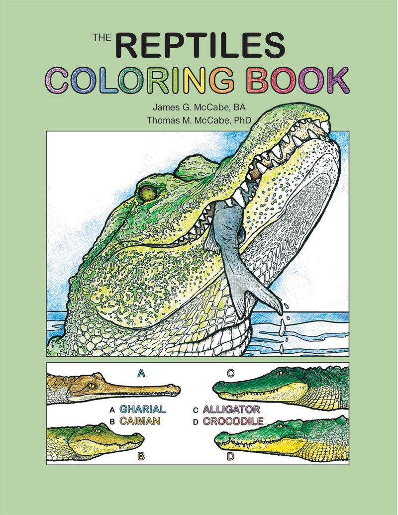 Reptiles Coloring Book/Product Detail/Crafts & Handiwork