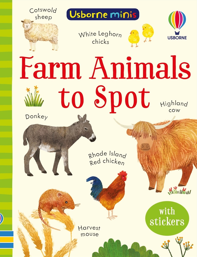 Farm Animals To Spot/Product Detail/Early Childhood Fiction Books
