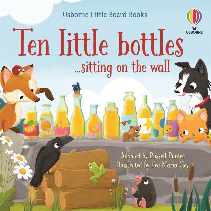 Ten Little Bottles Sitting On The Wall/Product Detail/Early Childhood Fiction Books