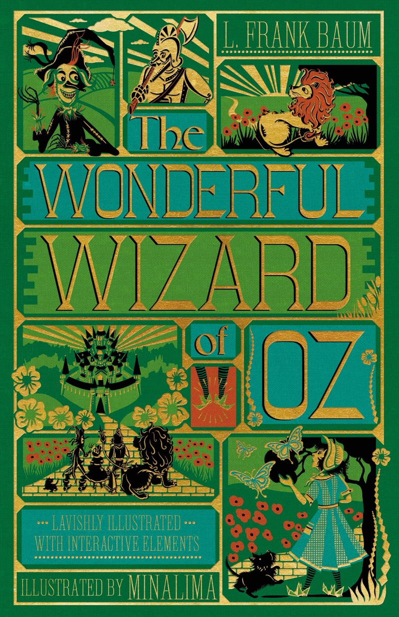 Wonderful Wizard Of Oz Illustrated With Interactive Elements/Product Detail/General Fiction Books